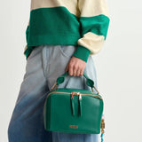 Hamam Polo Jumper - Green/Beige