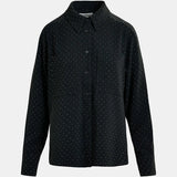 Harmonize Rhinestone Shirt - Black