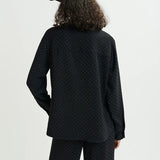 Harmonize Rhinestone Shirt - Black