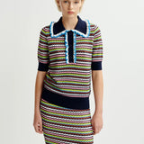Haximum Polo Jumper - Multi Stripe