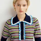 Haximum Polo Jumper - Multi Stripe