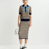 Haximum Polo Jumper - Multi Stripe