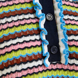 Haximum Polo Jumper - Multi Stripe