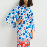 Hermione Dress - Combo Blue