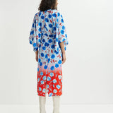 Hermione Dress - Combo Blue