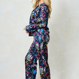 Suzanne Pyjamas - Navy Multi