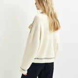 Hoops Cardigan - White