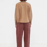Hallister Trousers - Burgundy