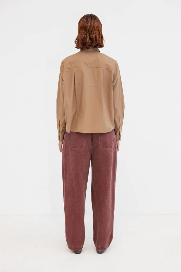 Hallister Trousers - Burgundy