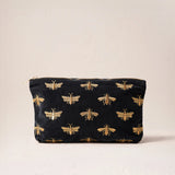 Honey Bee Everyday Pouch - Charcoal
