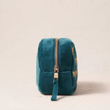 Honey Bee Makeup Bag - Rich Blue