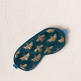 Honey Bee Eye Mask - Rich Blue