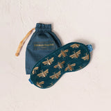Honey Bee Eye Mask - Rich Blue