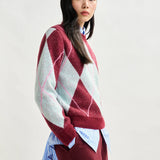 Iberlin Jumper - Burgundy