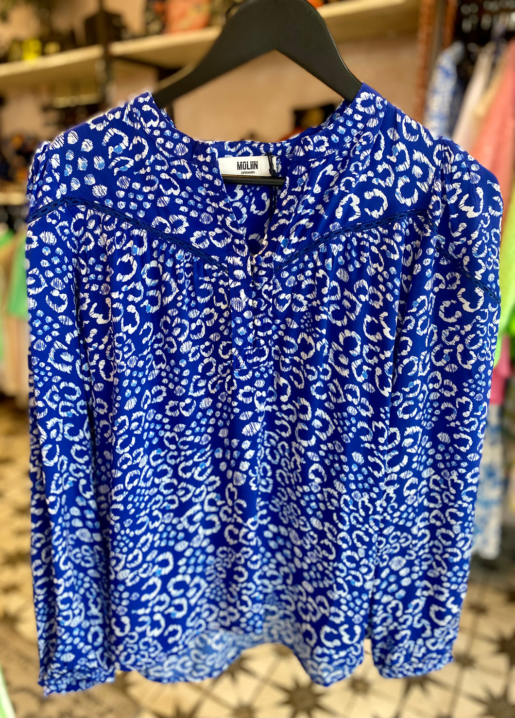 Moliin Julia Blouse - Clematis Blue