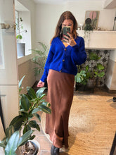 Load image into Gallery viewer, Alexandre Laurent Satin Midi Skirt - C207
