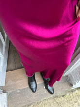 Load image into Gallery viewer, Alexandre Laurent Satin Midi Skirt - C207
