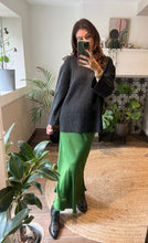 Load image into Gallery viewer, Alexandre Laurent Satin Midi Skirt - C207
