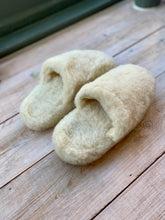 Load image into Gallery viewer, Yoko Wool Mule Slippers - Natural
