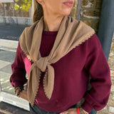 Boro Scarf - Camel