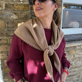Boro Scarf - Camel