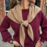 Boro Scarf - Camel