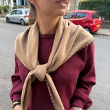 Boro Scarf - Camel