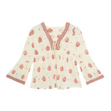 Delphine Blouse - Panna