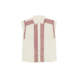 Mafalda Blouse - Red Wine