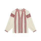 Dion Blouse - Red Wine