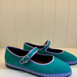 Ivetta Mary Jane Shoes - Sage