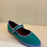 Ivetta Mary Jane Shoes - Sage
