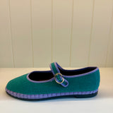 Ivetta Mary Jane Shoes - Sage