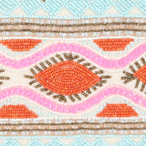 LBL Sequin Clutch Bag - Neon Pink