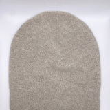 Wool & Cashmere Long Beanie - Sand
