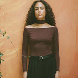 Drunk In Love Bodysuit - Brown