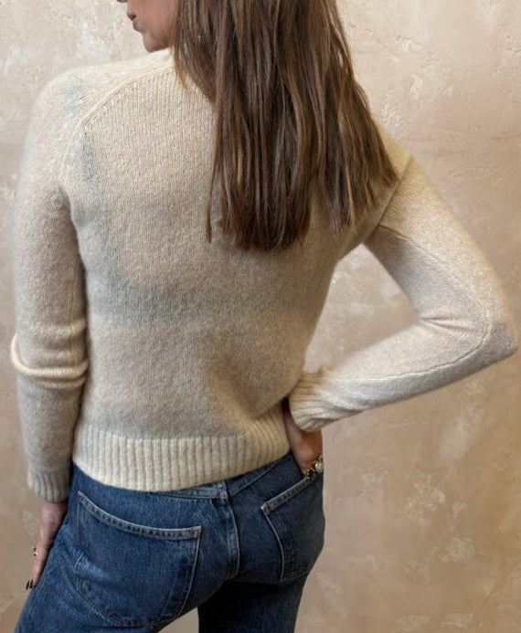 Amara Poppy Sweatshirt - Beige