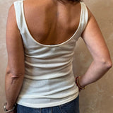 RWSara Tank Top - Cloud Dancer