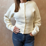 RWAvar LS Cardigan - Ivory
