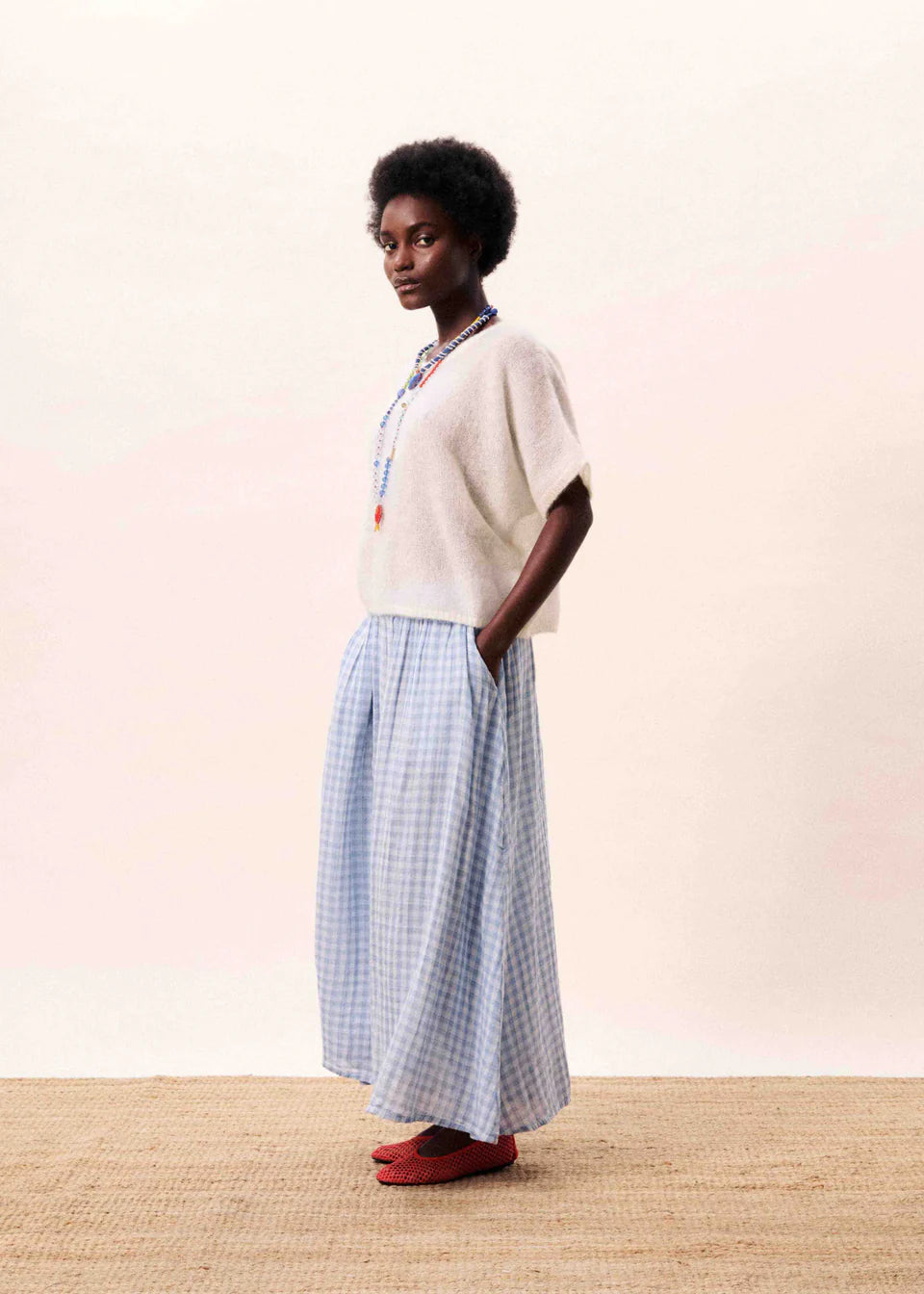 Cobalt Skirt - Light Blue