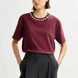 Intenso T-Shirt - Burgundy
