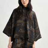 Iscratch Top - Brown/Khaki
