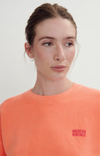 Load image into Gallery viewer, American Vintage Izubird Sweatshirt - Orange Fluo
