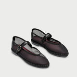 Isabella Mary Jane Shoes - Black