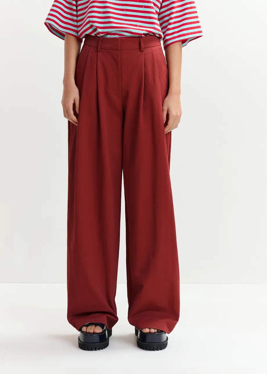 Jazmine Trousers - Dusty Tawny