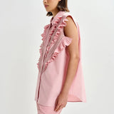 Jeandarlene Sleeveless Shirt - Seashell Pink