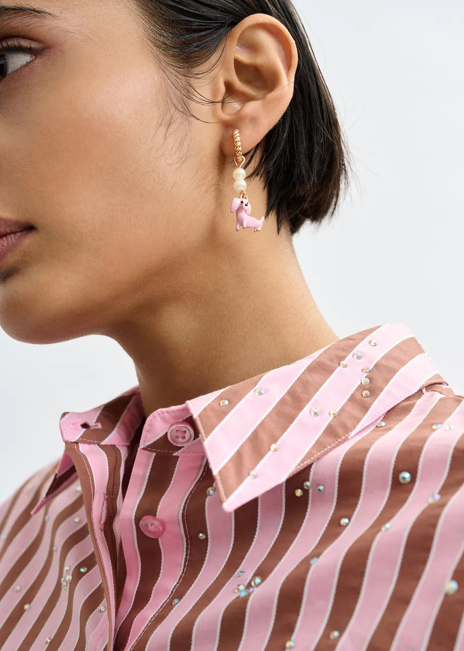 Jerod Earrings - Young Rose