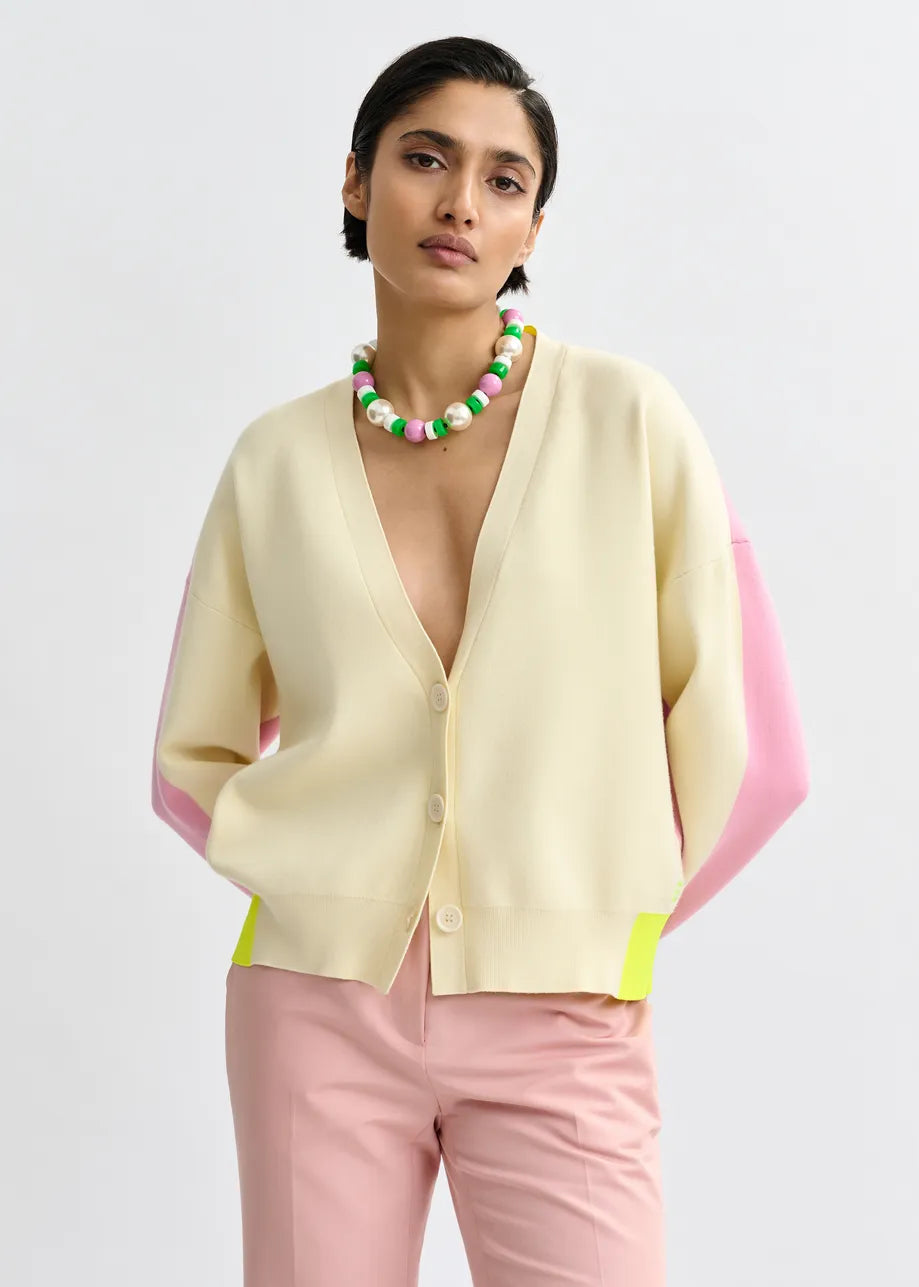Jicolor Cardigan - Off White