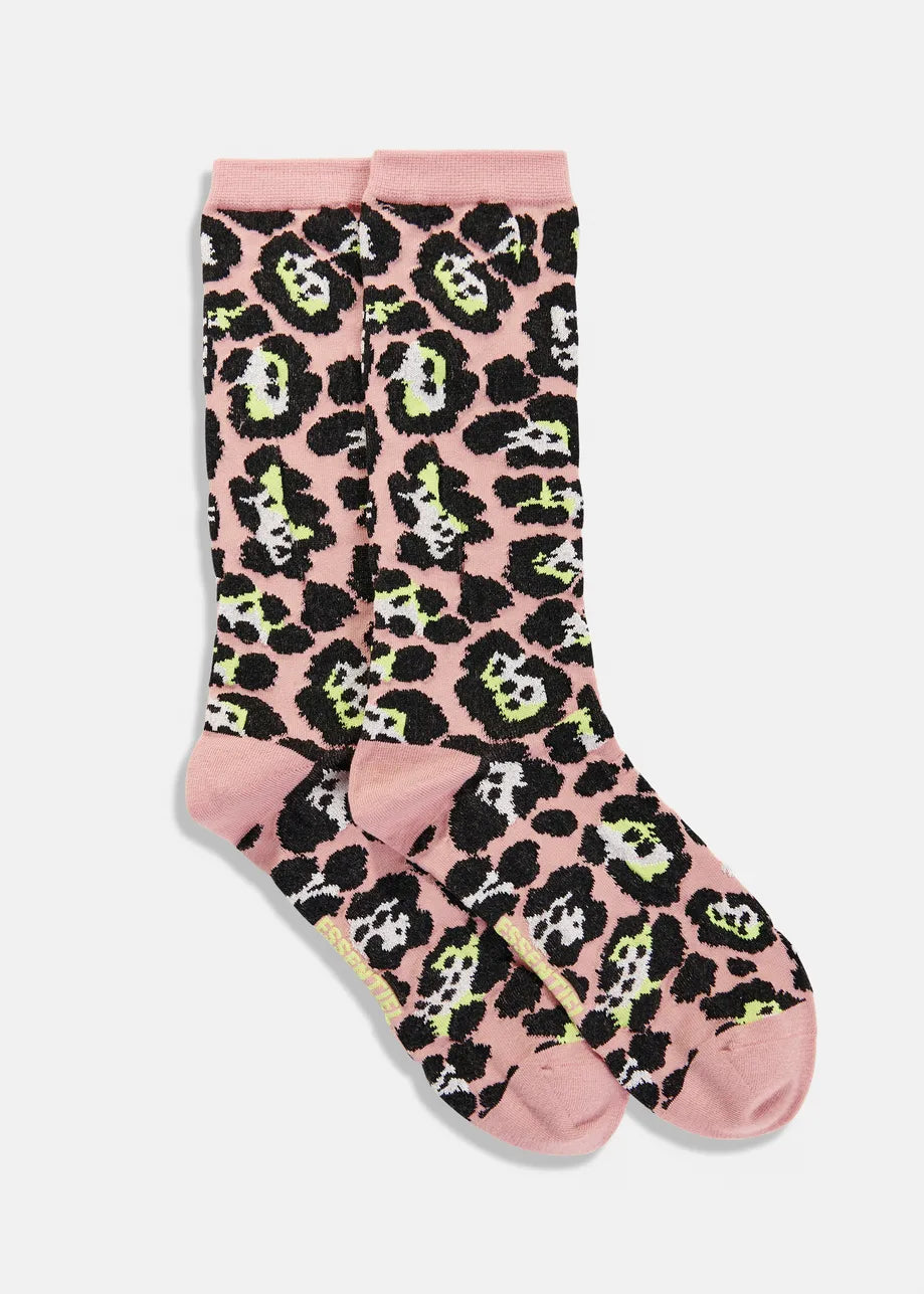 Jimz Socks - Pink Leopard