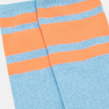 Jinnie Striped Lurex Socks - Bright Sky